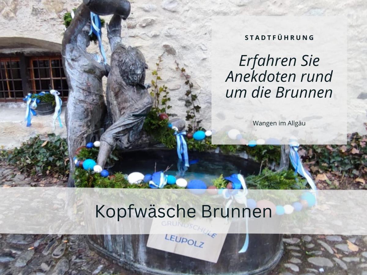 Ferienwohnung Trifts | Einzelbetten | Parkplatz Wangen im Allgäu Exterior photo